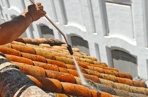 Nettoyage de toitures - Boussac Bourg